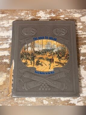 The Road to Shiloh - Gray Decorative Hardcover Book